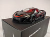 (Used)(Free shipping) McLaren P1 Matt Black, Red Accents 1/18 AUTOART 76027  Used