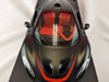 (Used)(Free shipping) McLaren P1 Matt Black, Red Accents 1/18 AUTOART 76027  Used