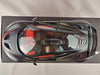 (Used)(Free shipping) McLaren P1 Matt Black, Red Accents 1/18 AUTOART 76027  Used