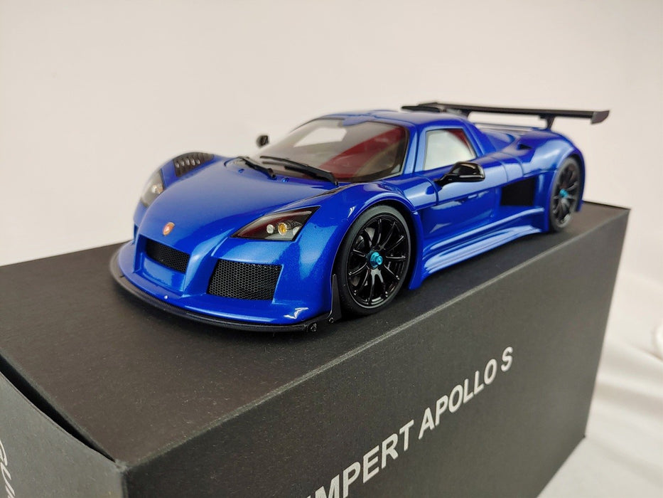(Used)(Free shipping) GUMPERT APOLLO Blue 1/18 AUTOART 71303 Used