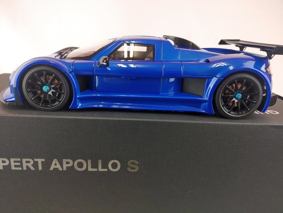 (Used)(Free shipping) GUMPERT APOLLO Blue 1/18 AUTOART 71303 Used