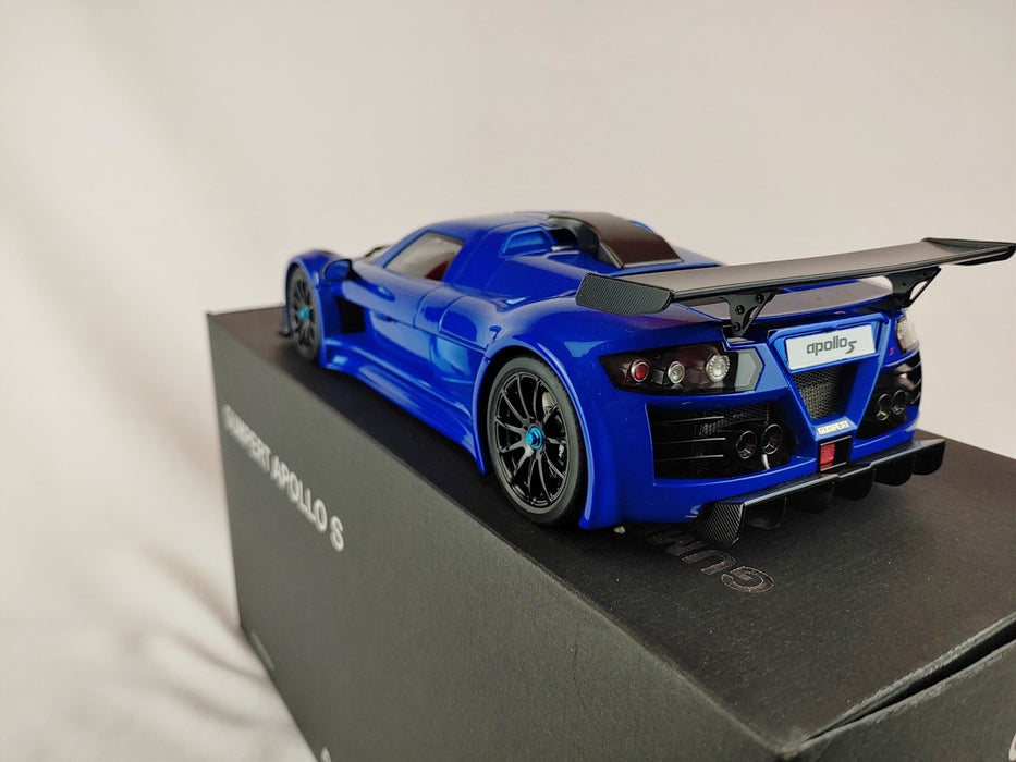 (Used)(Free shipping) GUMPERT APOLLO Blue 1/18 AUTOART 71303 Used