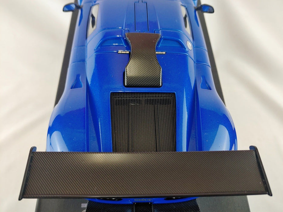 (Used)(Free shipping) GUMPERT APOLLO Blue 1/18 AUTOART 71303 Used