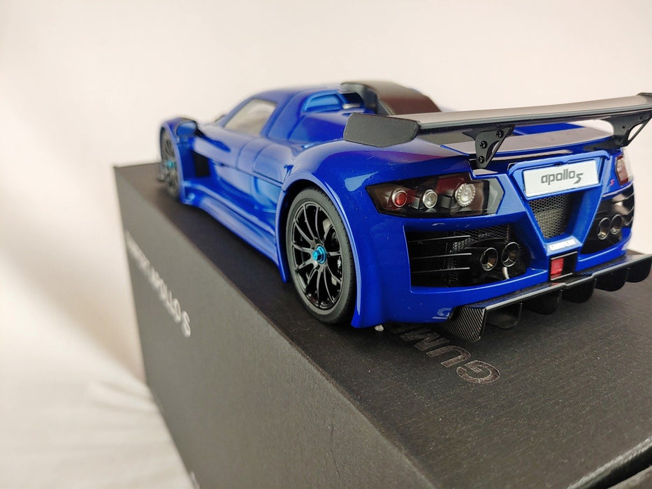 (Used)(Free shipping) GUMPERT APOLLO Blue 1/18 AUTOART 71303 Used