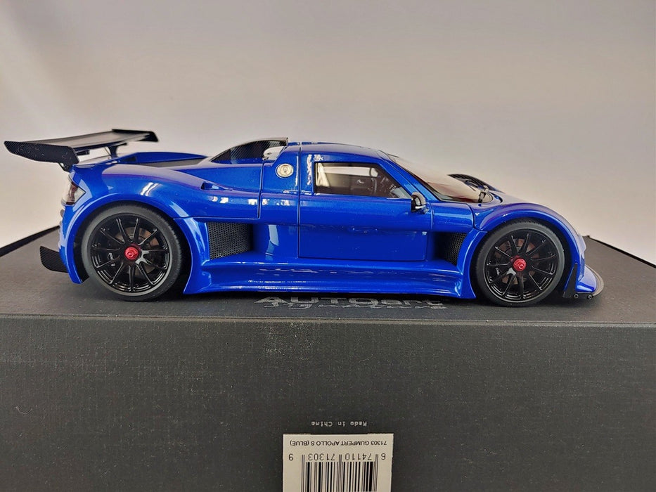 (Used)(Free shipping) GUMPERT APOLLO Blue 1/18 AUTOART 71303 Used