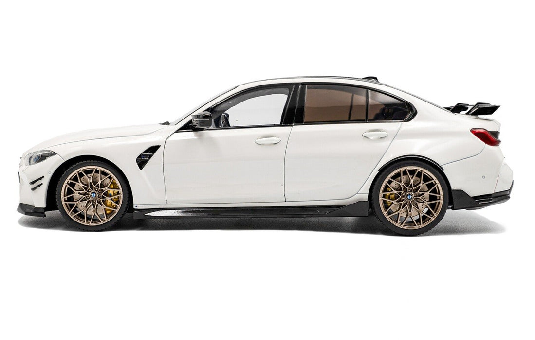 BMW M3 (G80) Performance Parts 2024 White - Solido - 1/18 - S1814301 - Passion Diecast 