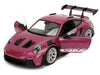 Porsche 911 GT3 RS Red Violet Metallic with White Stripes - Pink Slips - Jada 1/18 - 36469  Passion Diecast 