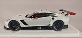 (Used) Chevrolet Corvette C7.R Plain Color Version (White with Red Accents)  - Autoart    1/18 -  81650    Used