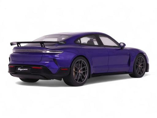 Porsche Taycan Turbo GT Purple Sky Metallic 2023 - 1/18 - GT SPIRIT - GT520 Passion Diecast