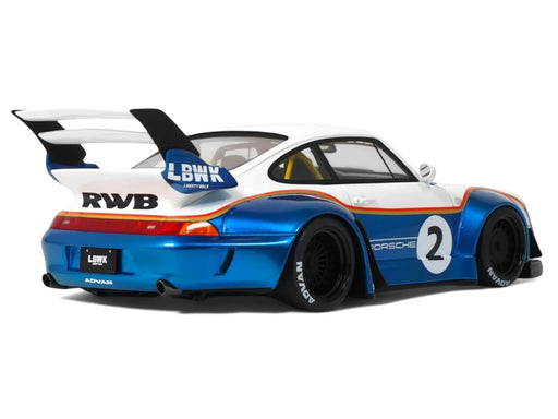 RWB X Liberty Walk White 2023 - 1/18 - GT SPIRIT - GT530 Passion Diecast