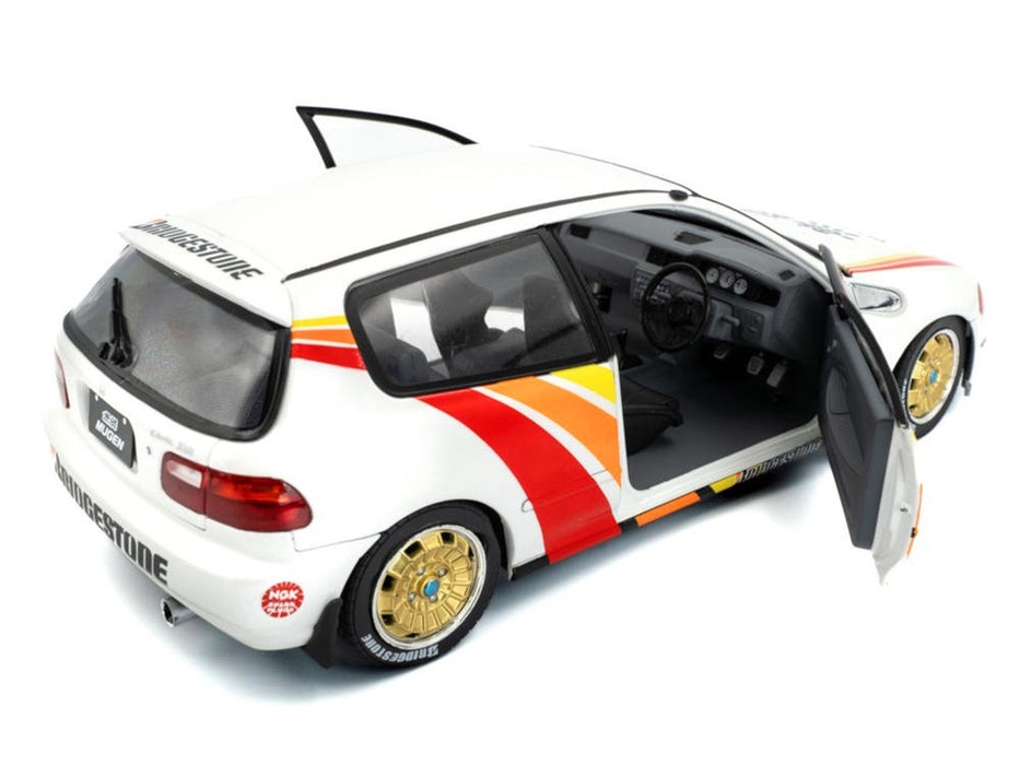 Honda Civic (EG6) SOLIDO WORKS MUGEN RACING - 1992 - Solido - 1/18 - S1810404 - Passion Diecast 