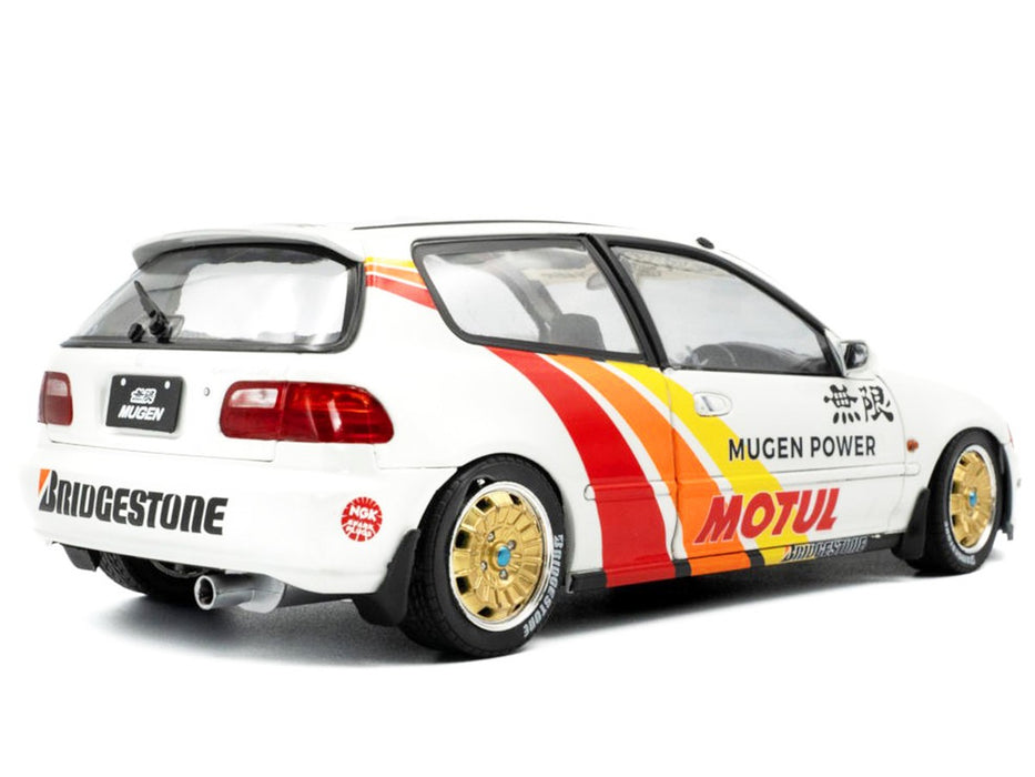 Honda Civic (EG6) SOLIDO WORKS MUGEN RACING - 1992 - Solido - 1/18 - S1810404 - Passion Diecast 