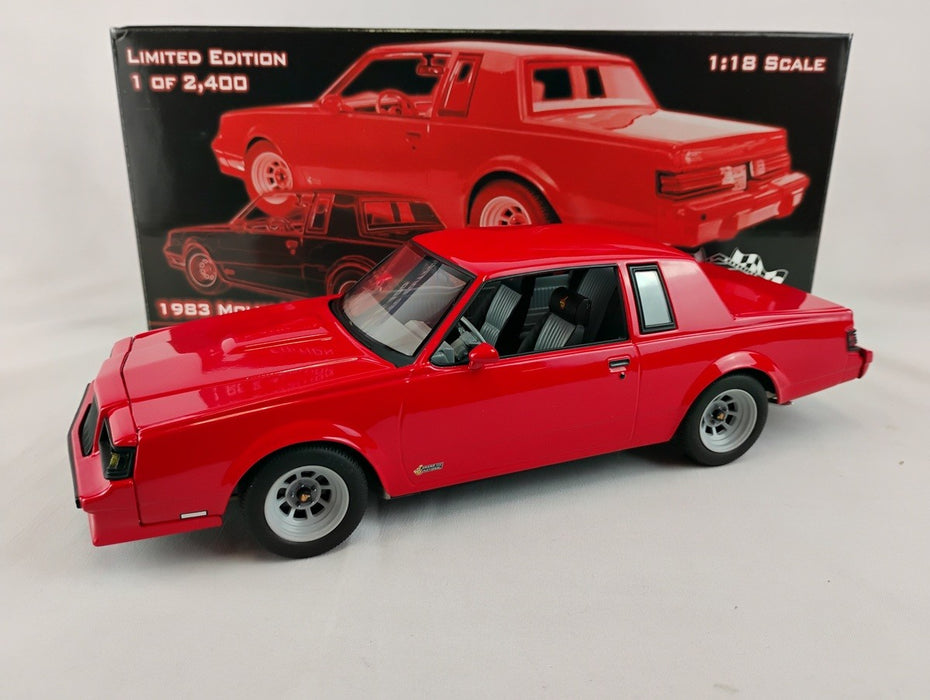 ( Used)(Free shipping) 1983 Buick Molly Grand National Prototype (rouge) GMP 8009