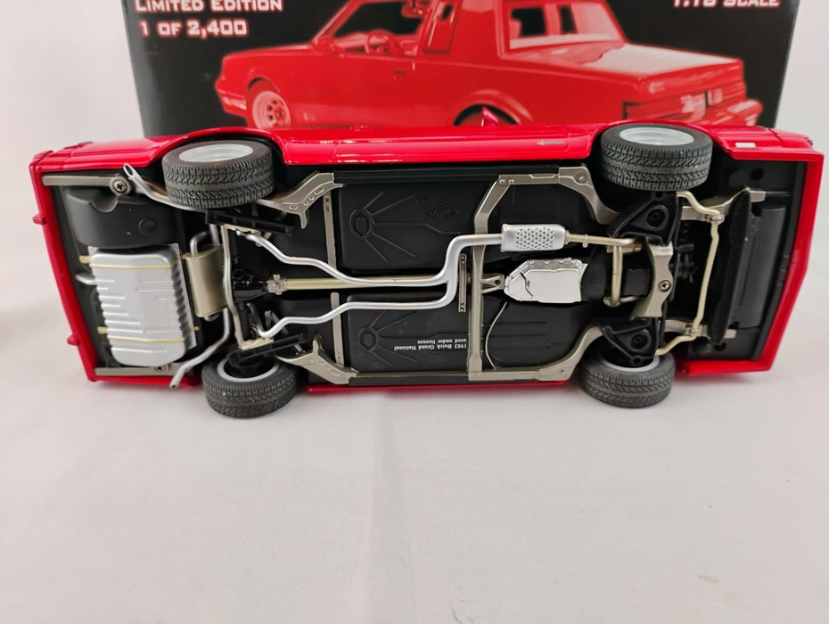 ( Used)(Free shipping) 1983 Buick Molly Grand National Prototype (rouge) GMP 8009