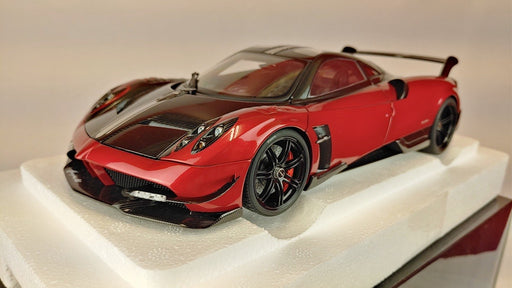 (Used)(Free shipping)  Pagani Huayra BC (Rosso Dubai/Carbon)  - Autoart 78276   Used