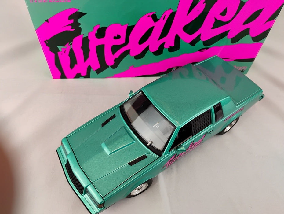 ( Used)(Free shipping) 1983 Buick Grand National Drag Tweaked (blue) Gmp 8010 Used