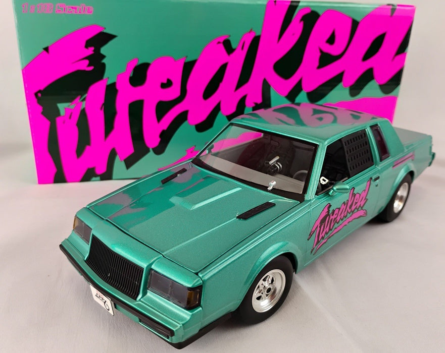 ( Used)(Free shipping) 1983 Buick Grand National Drag Tweaked (blue) Gmp 8010 Used