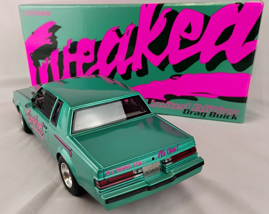 ( Used)(Free shipping) 1983 Buick Grand National Drag Tweaked (blue) Gmp 8010 Used