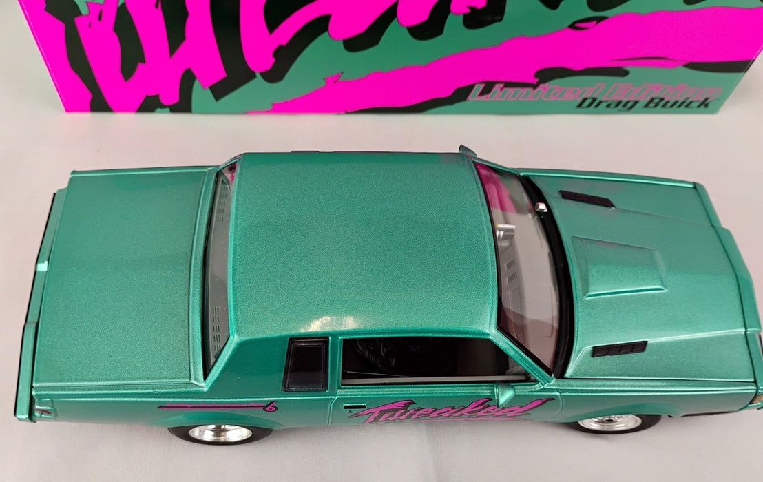 ( Used)(Free shipping) 1983 Buick Grand National Drag Tweaked (blue) Gmp 8010 Used