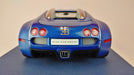 (Used)(Free shipping) Bugatti EB Veyron 16.4 Bleu Centenaire Blue Metallic  1/18 AUTOART 70951  Used