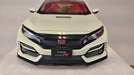 (Used)(Free shipping)  Honda Civic Type R (FK8) 2021 RHD (Championship White)  - Autoart    1/18 -  73220 Used
