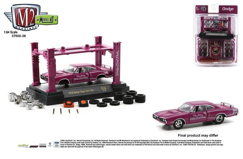 Model Kit Release 38 - 4- Pcs Assortment  - M2 Machine Hobby Exclusive 1:64 - 37000-38 -  Passion Diecast 
