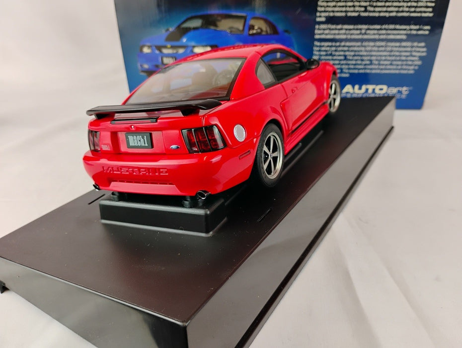 (Used)(Free shipping)  FORD MUSTANG MACH 1 1998 (RED) AUTOART 73002    Usagé   Used