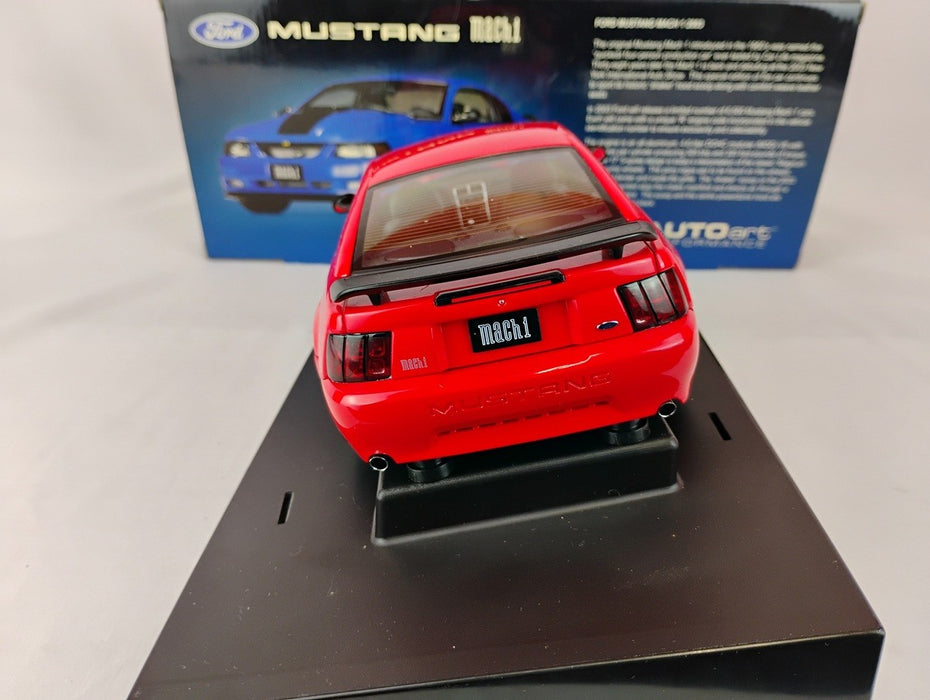 (Used)(Free shipping)  FORD MUSTANG MACH 1 1998 (RED) AUTOART 73002    Usagé   Used