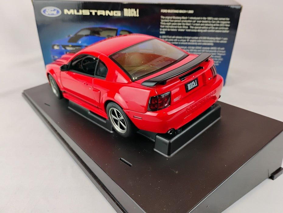 (Used)(Free shipping)  FORD MUSTANG MACH 1 1998 (RED) AUTOART 73002    Usagé   Used