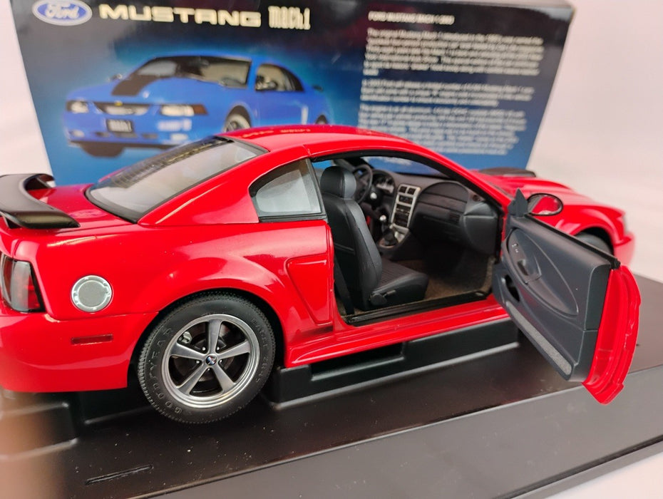 (Used)(Free shipping)  FORD MUSTANG MACH 1 1998 (RED) AUTOART 73002    Usagé   Used