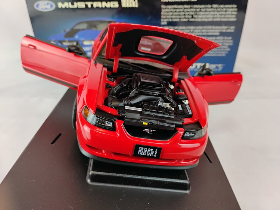 (Used)(Free shipping)  FORD MUSTANG MACH 1 1998 (RED) AUTOART 73002    Usagé   Used