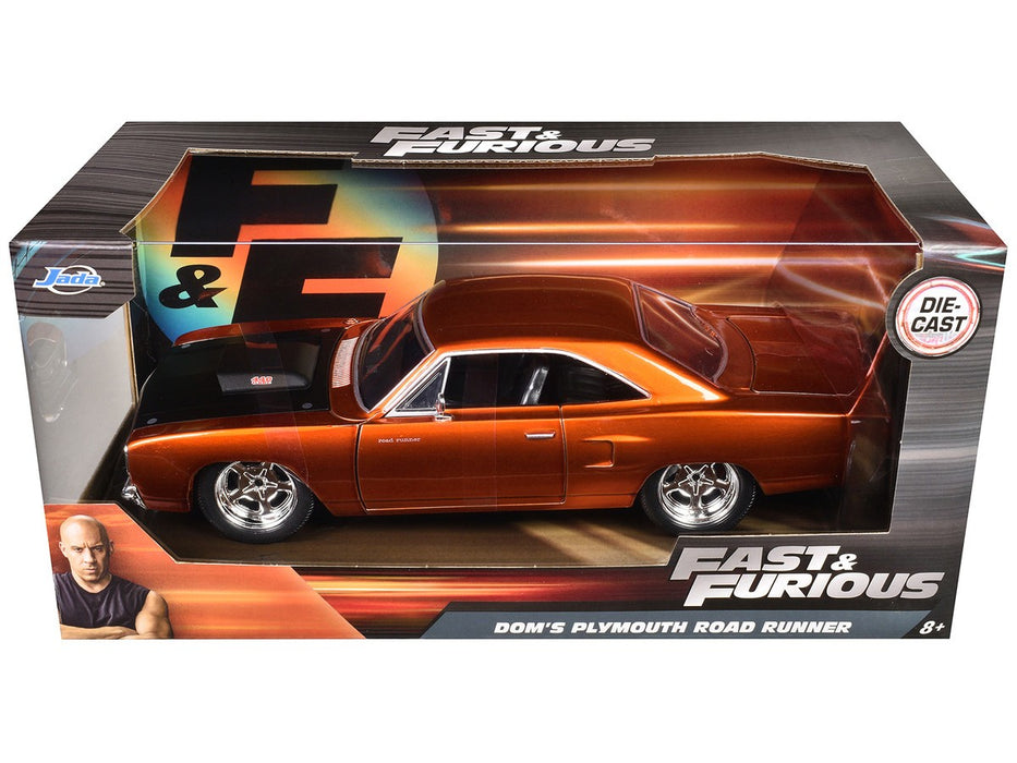 DOM'S 1970 PLYMOUTH ROADRUNNER  Fast Furious  - 1/24 Jada - 97126 - Passion Diecast