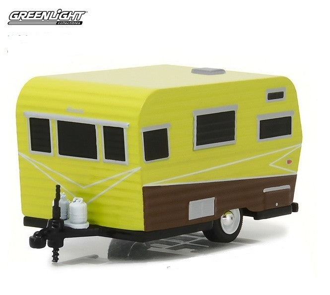  1958 Siesta Travel Trailer Hitched Homes Series 4 Greenlight 1/64 34030 A