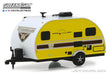 1959 Catolac DeVille Travel Trailer - with Awning  Hitched Homes Series 6  Greenlight 1/64  34060  A Passion Diecast