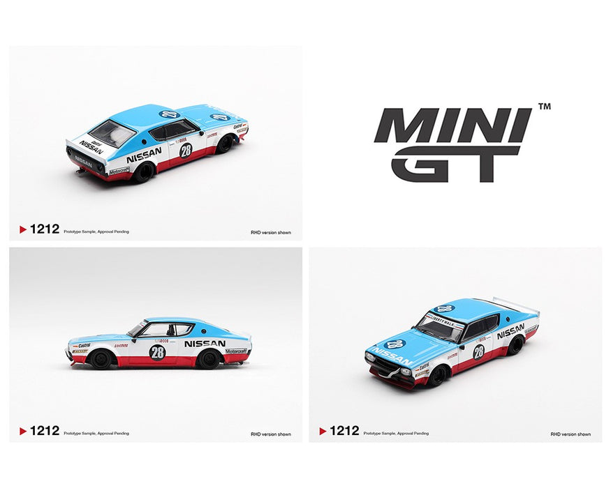 Nissan Skyline Kenmeri Liberty Walk Nissan Racing 75 concept - Mini GT - 1:64 - MGT01212 Passion Diecast
