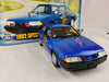 ( Used)(Free shipping)  1992 Ford Mustang Special Service Michigan (blue) GMP 9064