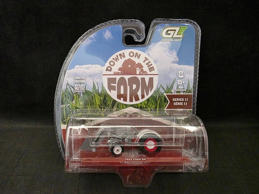 CHASE CAR 1952 Ford 8N Tractor in Red and White - Down on the Farm Series 11 - 1/64 Greenlight - 48110 CGR