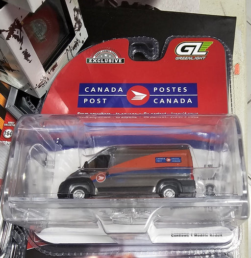 CHASE CAR Canada Post - 2019 Ram ProMaster 2500 Cargo High Roof - HB exclusif  -1/64 Greenlight - 30591GR