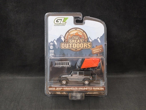 CHASE CAR 2008 Jeep Wrangler Unlimited Rubicon - The Great Outdoors Series 4 - 1/64 Greenlight - 38080 FGR