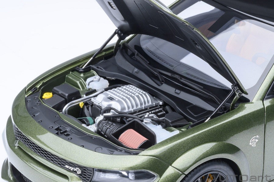 Dodge Charger SRT Hellcat Redeye Jailbreak (F8 Vert) - Autoart 1/18 - 71752 Passion Diecast 