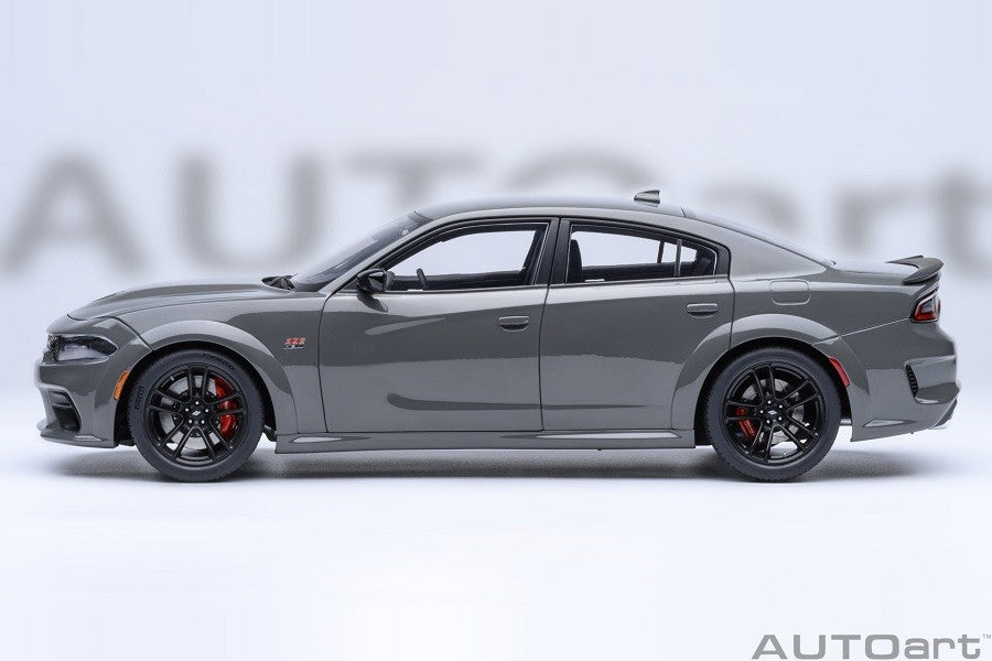 Dodge Charger Scat Pack Widebody (Destroyer Grey) - Autoart 1/18 - 71756 Passion Diecast 