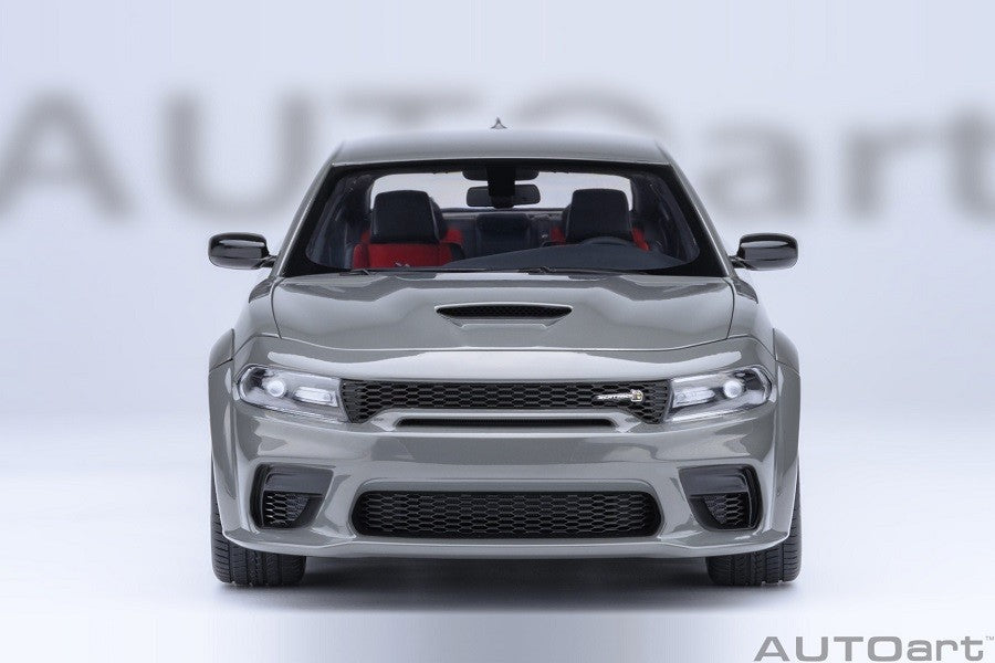 Dodge Charger Scat Pack Widebody (Destroyer Grey) - Autoart 1/18 - 71756 Passion Diecast 