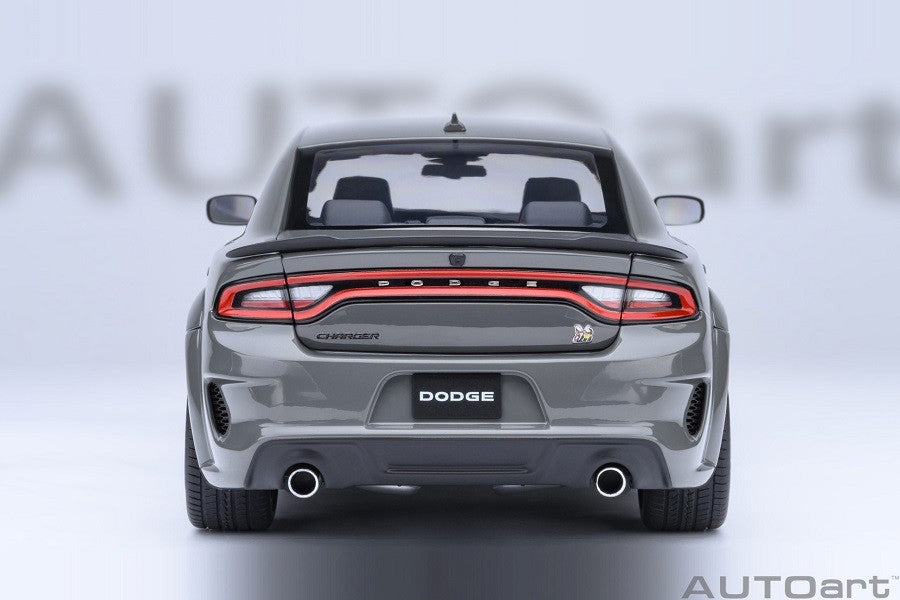 Dodge Charger Scat Pack Widebody (Destroyer Grey) - Autoart 1/18 - 71756 Passion Diecast 