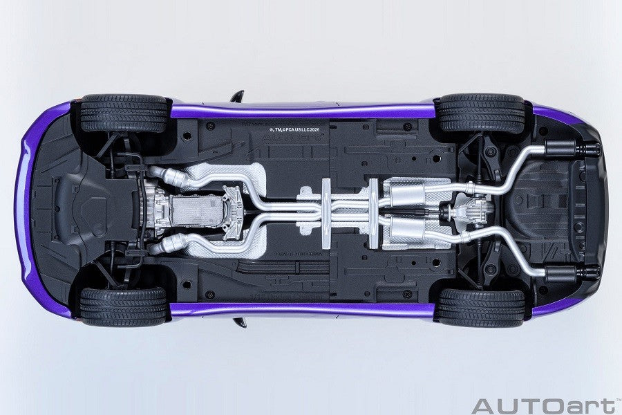 Dodge Charger Scat Pack Widebody (Plum Crazy) - Autoart 1/18 - 71757 Passion Diecast 