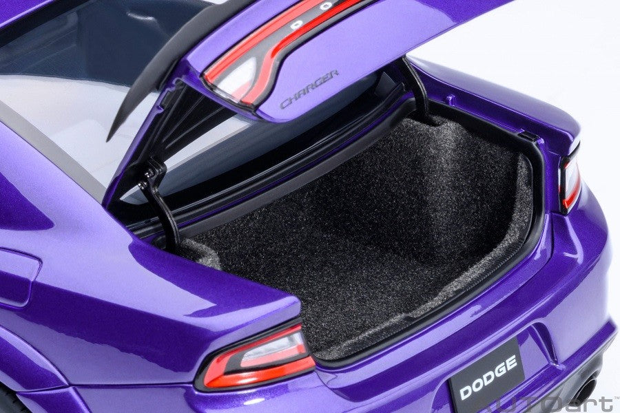 Dodge Charger Scat Pack Widebody (Plum Crazy) - Autoart 1/18 - 71757 Passion Diecast 