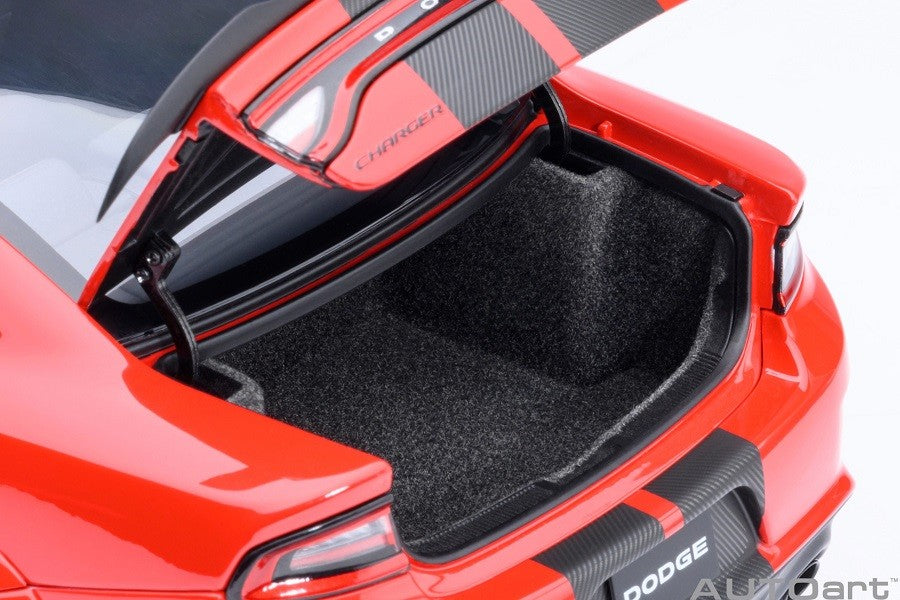 Dodge Charger Scat Pack Widebody (TorRed) - Autoart 1/18 - 71759 Passion Diecast 