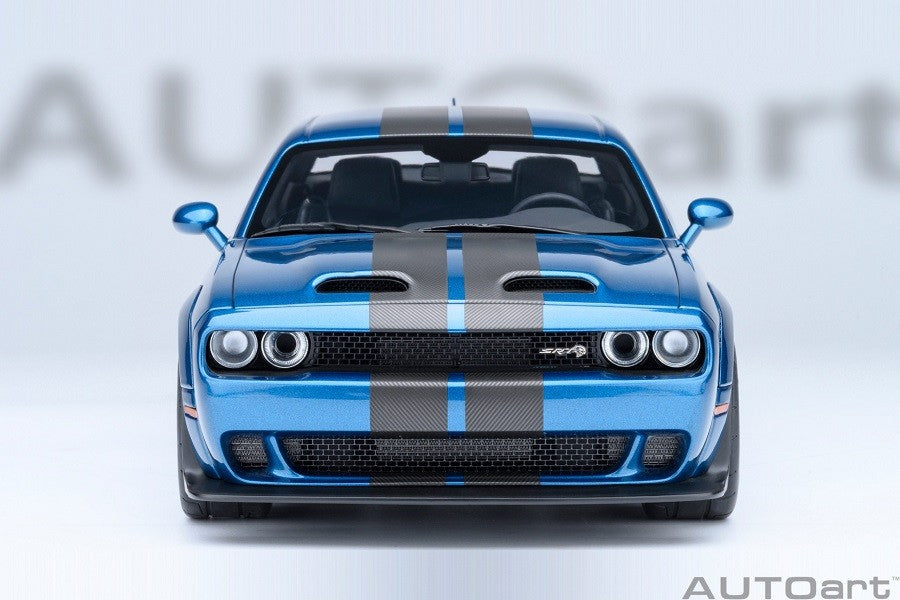 Dodge Challenger SRT Superstock 2023 (Frostbite) - Autoart 1/18 - 71767 Passion Diecast 