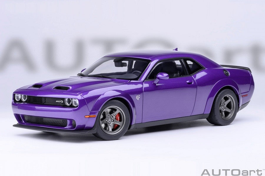 Dodge Challenger SRT Superstock 2023 (Plum Crazy) - Autoart 1/18 - 71768 Passion Diecast 