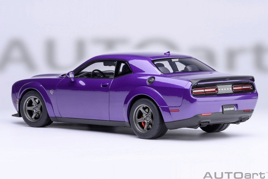 Dodge Challenger SRT Superstock 2023 (Plum Crazy) - Autoart 1/18 - 71768 Passion Diecast 