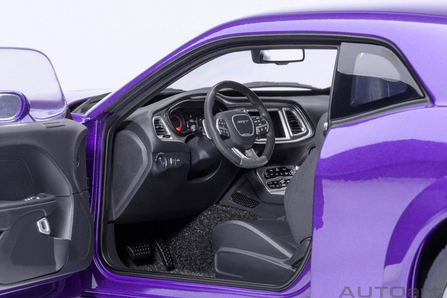 Dodge Challenger SRT Superstock 2023 (Plum Crazy) - Autoart 1/18 - 71768 Passion Diecast 